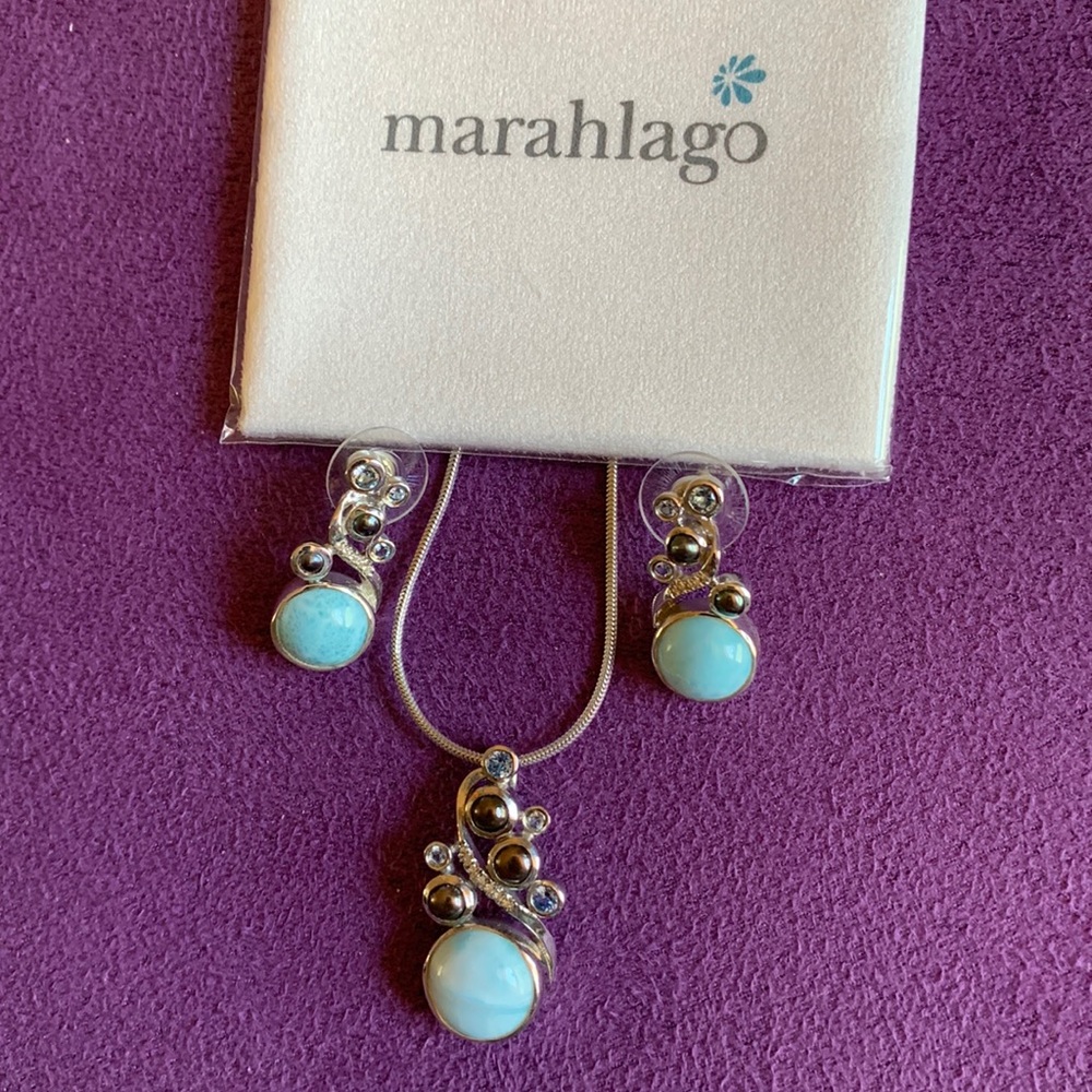 Larimar gift set by Marahlago